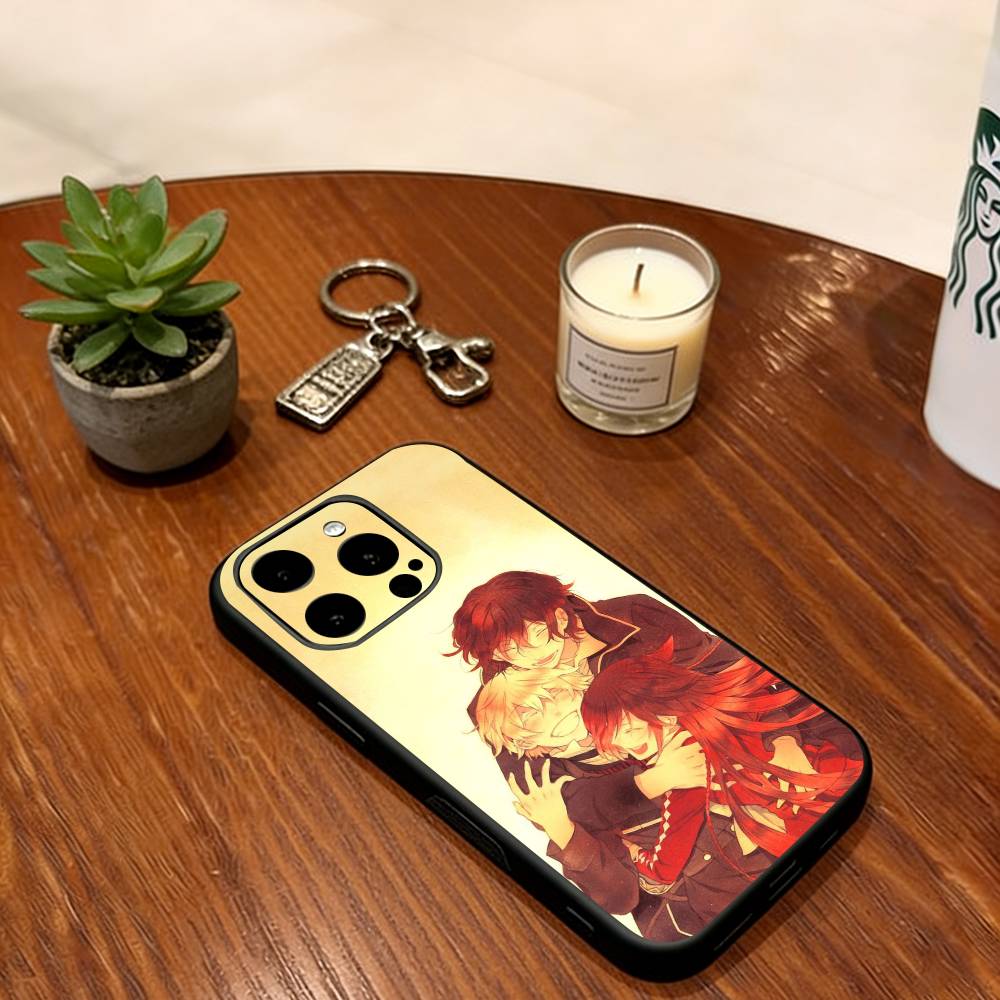 Pandora Hearts Phone Case Soft Silicone black For IPhone 17 16 15 14 13 12 11 X XR Plus Pro Max Plus
