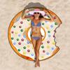 Irregular Donut Towel Material Outdoor Leisure Summer Beach Towel Cushion Dessert Style Fun Towel Bath Towel Bathrobe Towel
