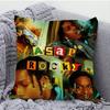 Наволочка для подушки с изображением рэпера A-ASAP R-Rocky, квадратная, для спальни, дивана, подушка для отдыха и комфорта, для автомобиля, гостиной, домашний декор