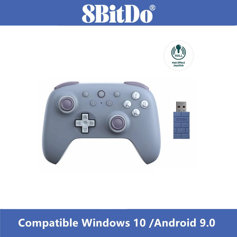 8BitDo Transparent Black Ultimate 2C 2.4G Wireless Gamepad Gaming Controller for Windows,Android, Hall Effect Windows 10