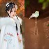 Flower Chinese Style Hair Stick Butterfly Hanfu Hairpin Cute   Cheongsam Accessories