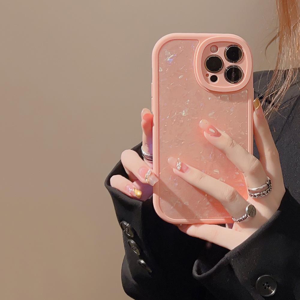 Ins мечта узор ракушки iphone17pro max apple 16 чехол для мобильного телефона 11 поколение 15 противоударный 14 применимый 13