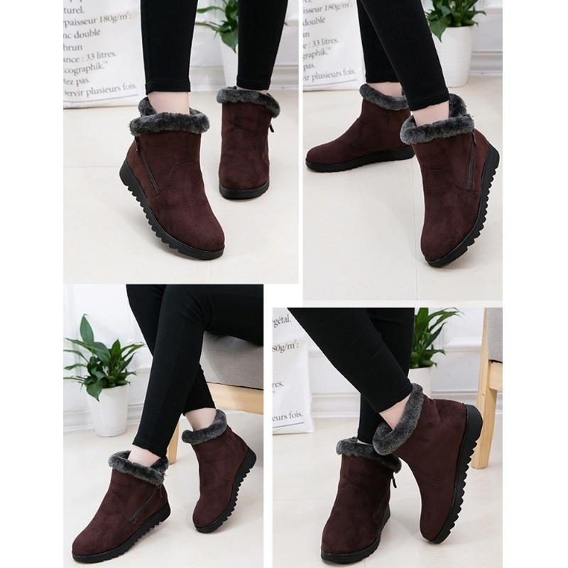 Женские водонепроницаемые утеплённые ботинки