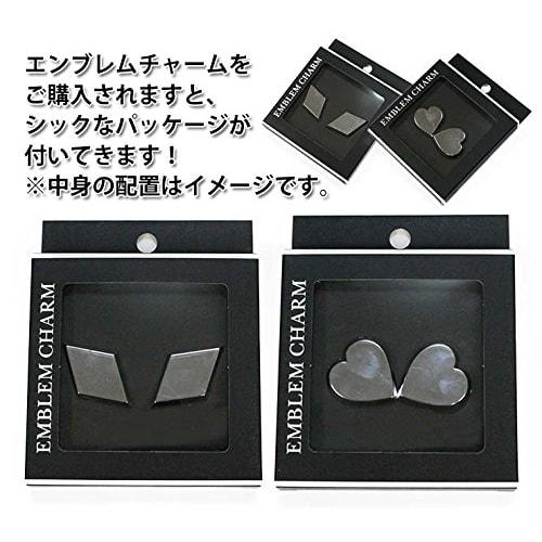[AWESOME] Emblem Charm Emblem: Mini Heart (1 Set of 2) ASCM-020