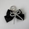 Elegant Keychain Pendant Accessory Portable Bowknot Phone Pendant Keychain Bag Decoration for Women and Girls