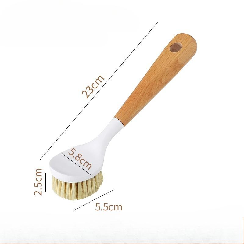 Щетка для кастрюль, Специально для кухни, Щетка с длинной ручкой, Щетка для мытья кастрюль, Щетка для кастрюли, С отверстиями, Для удаления накипи и масляных пятен, Не повреждает кастрюлю, Щетка для мытья посуды