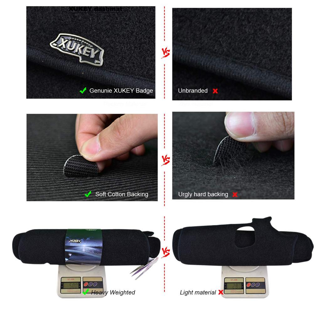 Коврик на приборную панель Xukey для Toyota Land Cruiser и автомобилей 79 серии, УФ-защита, полиэстер, солнцезащитный коврик для приборной панели, разработан для Harrier 70, 76, 78, (2009-2020), Солнцезащитный крем,