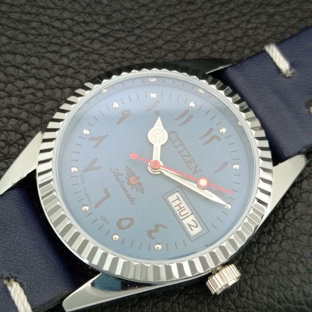 ВИНТАЖНЫЕ ОТРЕМОНТИРОВАННЫЕ МУЖСКИЕ ЧАСЫ CITIZEN AUTOMATIC 8200 ЯПОНИЯ a447151-1