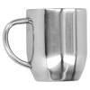 304 Stainless Steel Double?Layer Coffee Cup Thickening Handle Cup 350Ml For Office