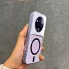 Магнитный чехол из ТПУ с металлическим покрытием для realme 14 Pro 5G, 14 Pro+ 5G, противоударный, матовый, мягкая крышка