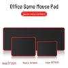 Extra Large Thick E-sports Gaming Mouse Pad - Black with Red Edge