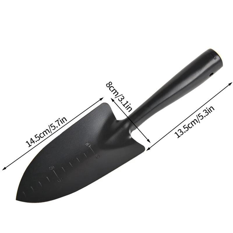 Садовая лопата, маленькая лопата, переносная грабли для копания почвы в стиле бонсай, многофункциональная садовая лопата для посадки и прополки игрового песка на пляже