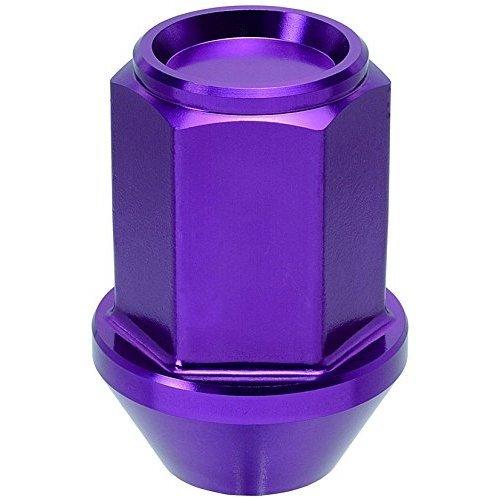 KYO-EI (Kyoei Industry) LEGGDURA RACING Wheel Nuts, M12 x P1.5, Purple, KIN1P