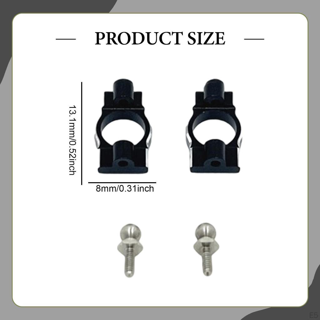 C-Shaped Steering Blocks for RC Cars – Easy Installation Professional Modification Spare