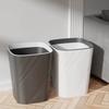 Мусорное ведро для дома Высокая эстетика Гостиная Кухня Открытое Мусорное ведро для ванной комнаты Большой емкости Мусорное ведро