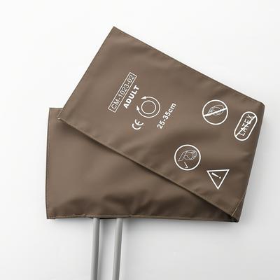 Новые многоразовые манжеты для измерения артериального давления для взрослых диаметром 25–35 см с двумя трубками и покрытием из искусственной кожи для монитора HP Patiment