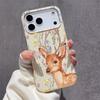 Deer Plum Blossom Phone Case For Iphone 12 14 Case Phone 17air 16 15 14 13 12 11 8 7 Pro Max Mobile Protective Case Funda Cover
