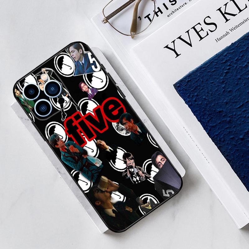 The Umbrella Academy Case For iPhone 17 Air 15 14 13 12 11 16 Pro Max Mini 16 15 Plus 16e Funda Silicone Cover