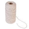 100m Handmade Gift Packing Home Decor Sewing Cords 100% Natural Beige Cotton Twine String DIY Rope