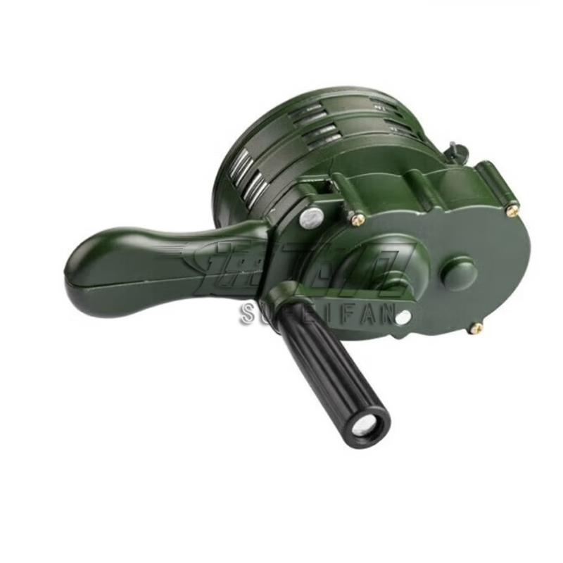 Portable Hand-Crank Emergency Alarm Siren