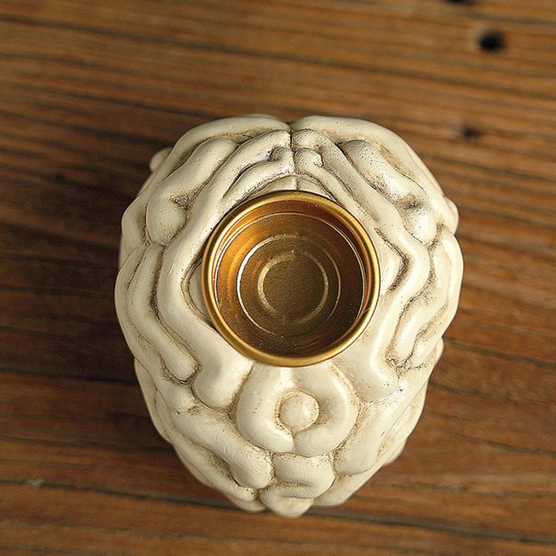 Хэллоуин Подсвечник Украшение Подсвечник Сердце Подсвечник Скелет Подсвечник Мозг Призрак Фестиваль Украшения Реквизит