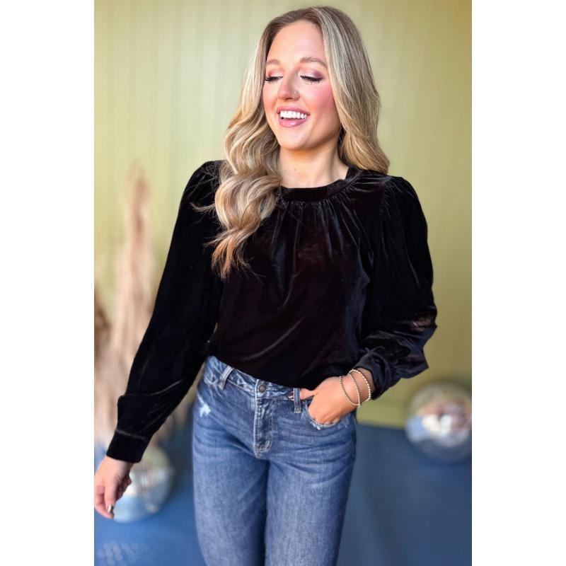 Осенняя женская однотонная рубашка больших размеров с круглым вырезом и длинным рукавом, повседневная рубашка