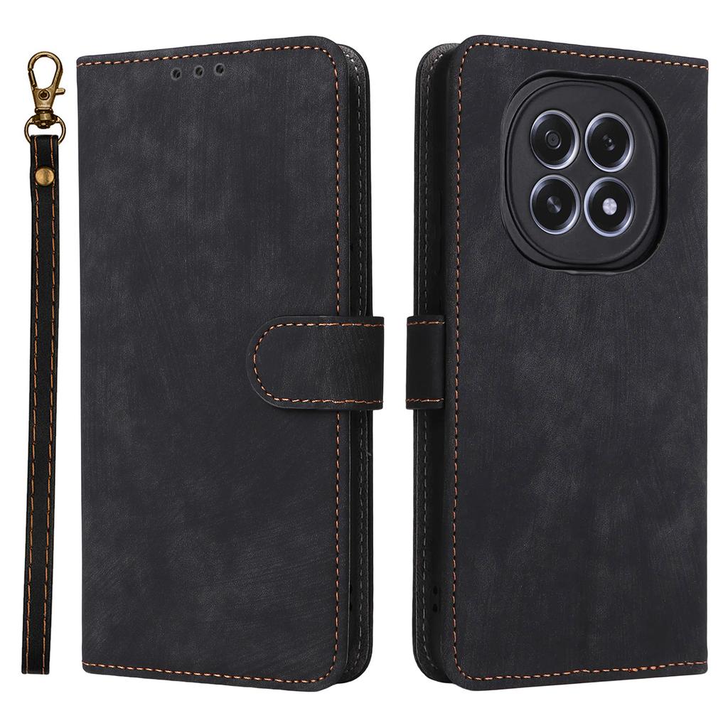 For Oppo F29 5G/A5 5G Case Wallet RFID Blocking PU Leather Cover Stand with Strap