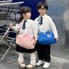 Trendy Korean Style Kids Crossbody Bag With Fashionable Letter Pattern For Boys And Girls
