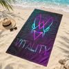 Team Vitality Beach Towel Quick Dry Sand Free Lightweight Beach Towels for Travel Swimming Camping