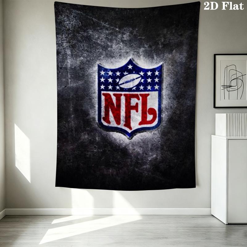 National Football League Wall Tapestry Aesthetic Wall Hanging Printed Fabric Blanket Decorative Tapestries For Bedroom Living Room Home Decor