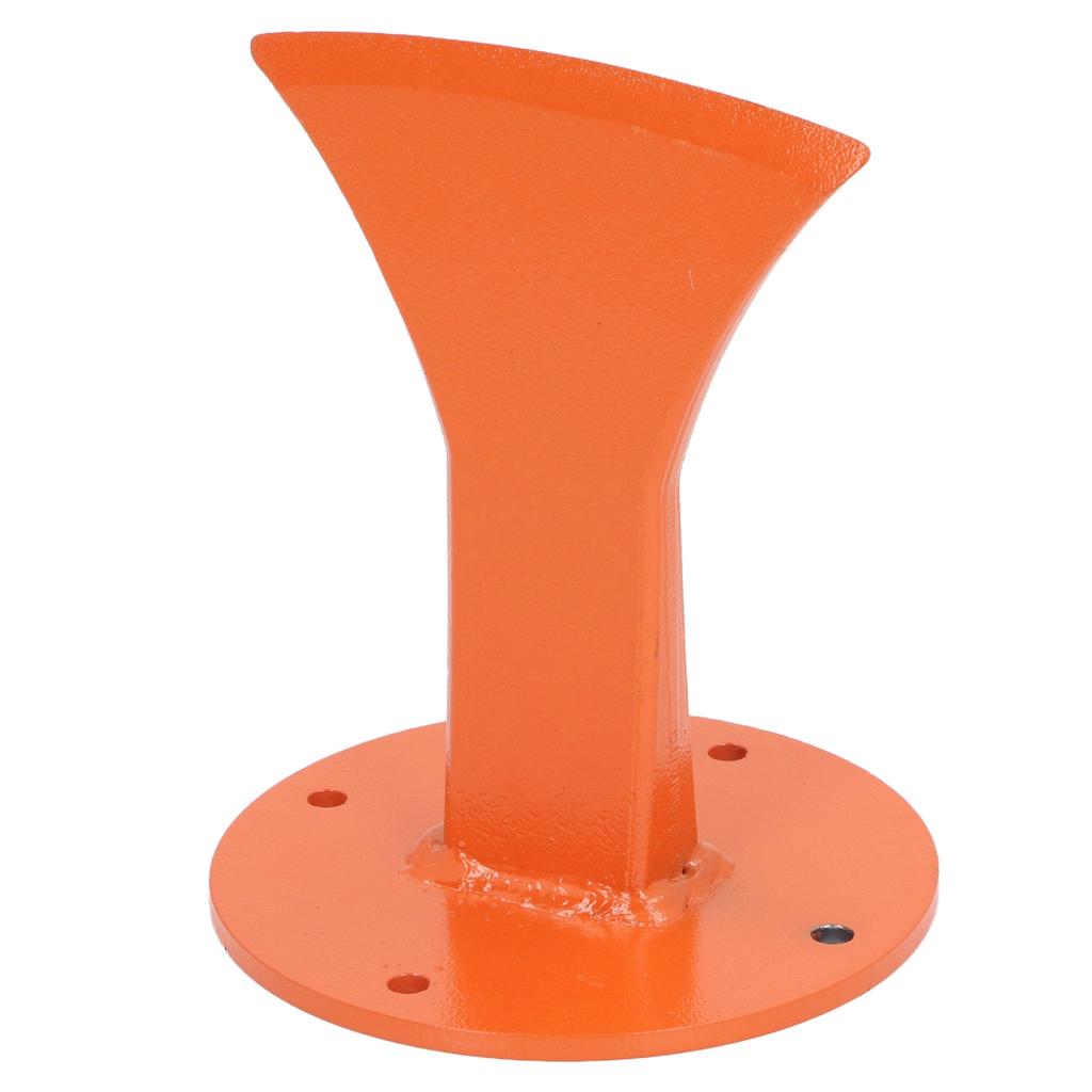 Wood Kindling Splitter Forged Steel Manual Log Wood Splitter Wedge for Fireplaces Stoves Orange
