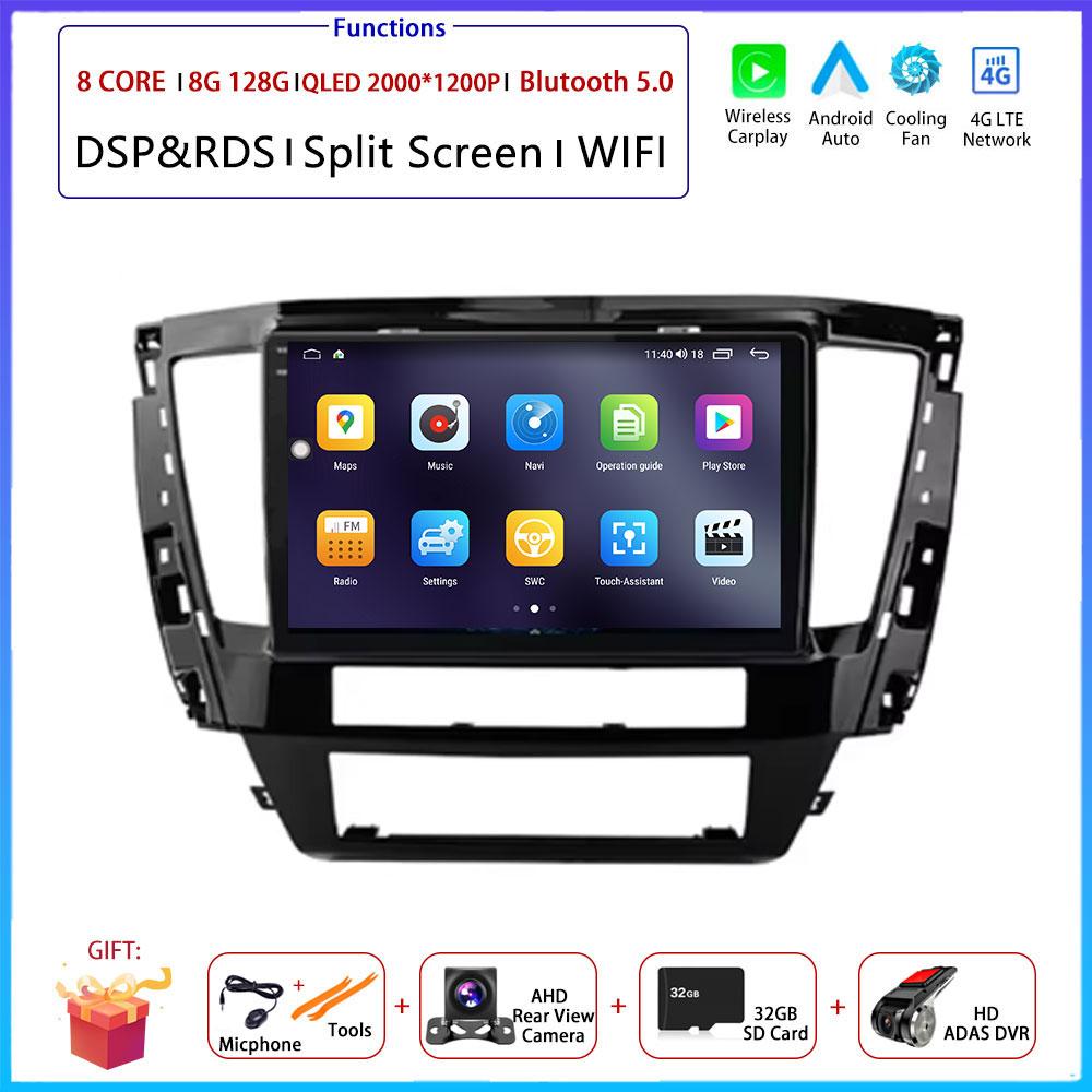 9 "4G Android OS Carplay Auto для Mitsubishi Pajero Sport Montero 2020 Автомобильный радиоприемник Навигация GPS Мультимедиа Видеоплеер DSP AMI