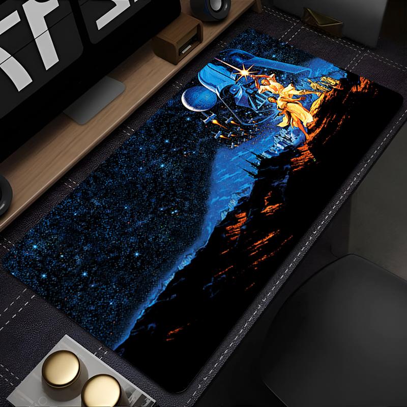 Mousepad Rubber Mouse Pad Gaming Sstar Wwars Ddarth Vdader Accessories PC Gamer Cabinet Carpets Office Desk Mat Keyboard Pad