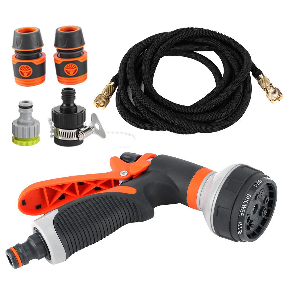 Садовый распылитель для полива, телескопический шланг, комплект для полива растений и цветов, аксессуар для разбрызгивателя
