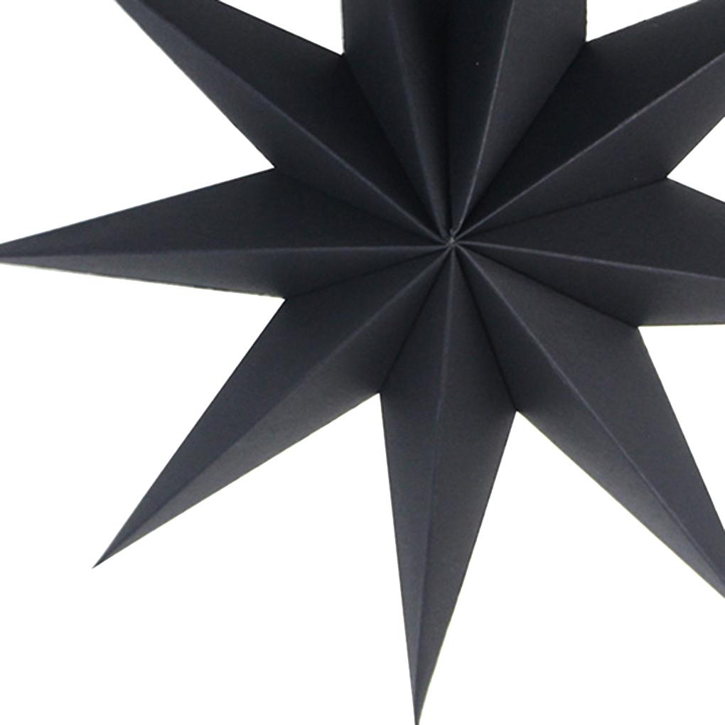 Девятиугольная звезда своими руками сложенная подвесная бумажная звезда рождество свадьба день рождения украшение окна дома