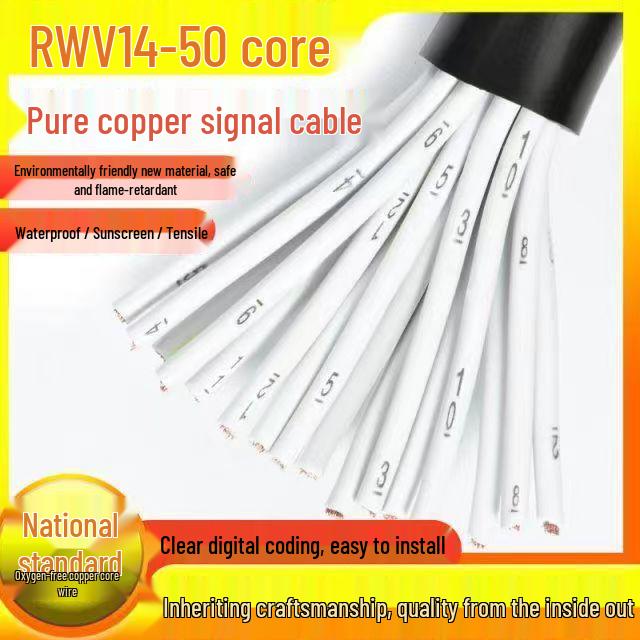 RVV Multicore Soft Sheathed Control Cable - 12 to 30 Cores