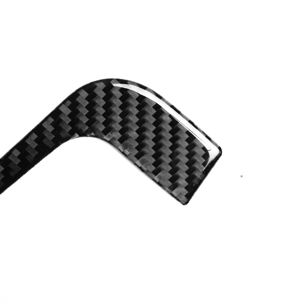 Car Door Panel Armrest Sticker Decal Carbon Fiber Interior Trim Cover for Fiat 500 2012-2015