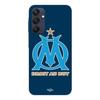 Case for Samsung Galaxy A25 Logo Om Olympic Marseille Blue Background Maniacase