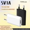 Универсальное USB-зарядное устройство 5V1A, европейский стандарт, 4-го поколения, для телефонов Android