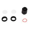 RISK Bike Dust Seal Set Lightweight Stable Front Fork Oil Seal for Mountain Bicycle Maintenance Repair