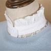 Женский кружевной воротник чистый цвет съемный лацкан чокер ожерелье рубашка поддельная поддельная блузка толстовка жилет аксессуары