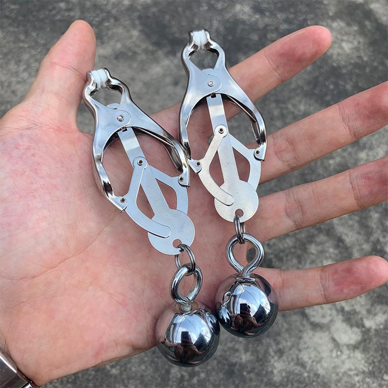 БДСМ тяжелые шарики, аксессуары, зажимы для половых губ, зажимы для сосков, сексуальные стимулирующие флирт, сексуальное возбуждение, секс-игрушки для женщин, пар
