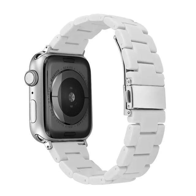 Ремешок для часов конфетных цветов для Apple Watch 49 мм 44 мм 40 мм 45/41 мм 42 мм 38 мм 44 мм 46 мм Радужный браслет из смолы iWatch 10/9/8/7/6/5 Series Ultra Ремешок
