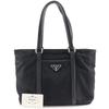 PRADA Tote Bag BR2311 NERO black Nylon/leather Women Used