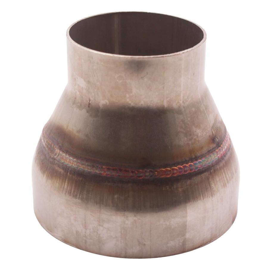 Universal Stainless Steel T201 Exhaust Piping Pipe Reducer 4.0" O.D. To 2.5" O.D
