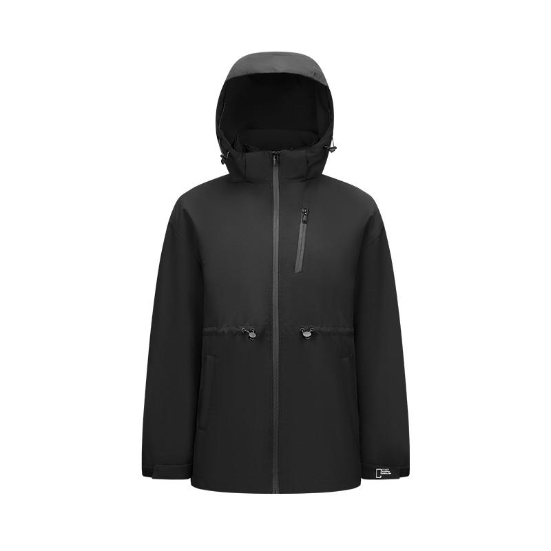 Semir Down Jacket Women 2026 New Two-Piece Three-in-One Outdoor Travel Daily Waterproof Oil-proof Stain-proof Woman Winter Coat