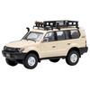 Gaincorp products 1/64 toyota land cruiser Prado 90 LHD Retrofit бежевый Готовый продукт
