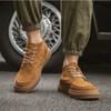 Рабочие ботинки мужские осенне-зимние из натуральной кожи высокие туфли для сноуборда мужские повседневные замшевые мужские ботинки ретро матовые ботинки
