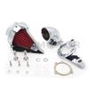 Motorcycle Cone Spike Air Cleaner Intake for Harley Davidson CV Carburetor Delphi V-Twin