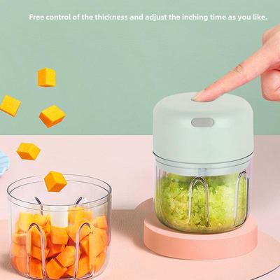 Электрический USB-зарядный мини-чесночница-пресс для дома